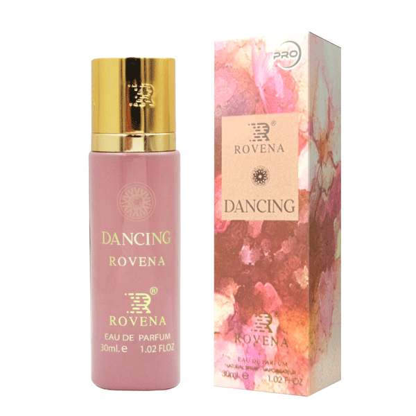 ادکلن جیبی برند روونا مدل دنسینگ روونا رایحه امواج گایدنس حجم 30 میل dancing rovena 30 ml