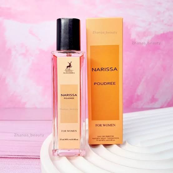 ادکلن ۳۵میل الحمبرا نارسیس پودری