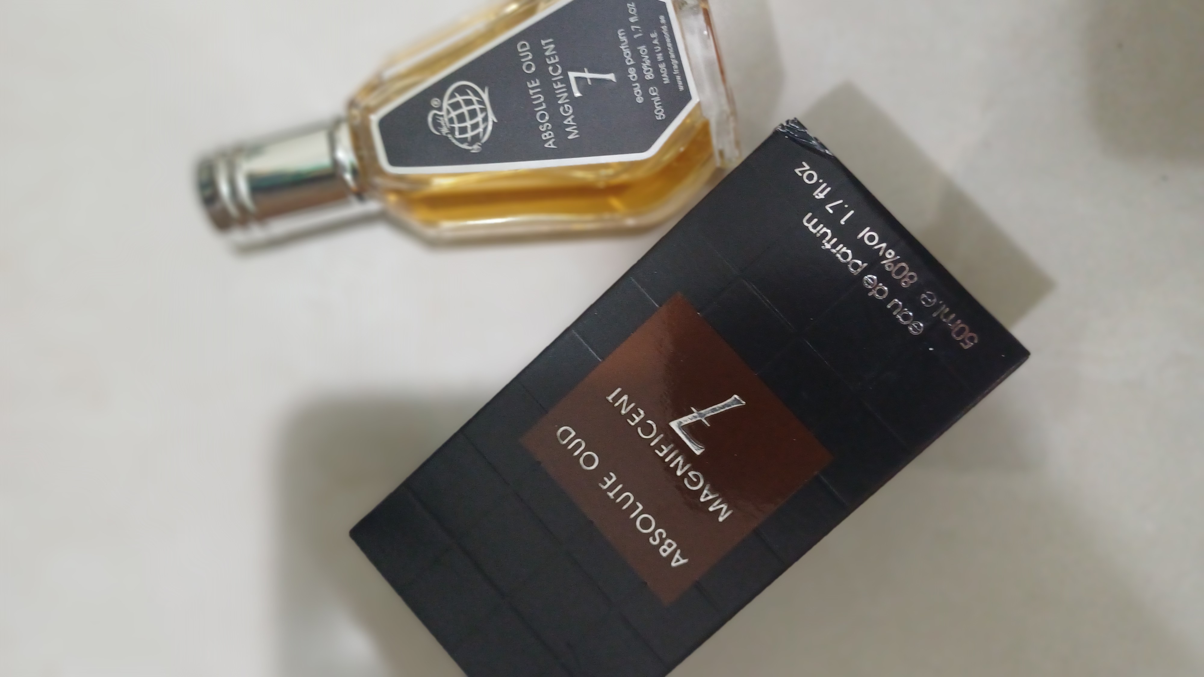 ادکلن ۵۰میل فرگرانس ابسلوت عود سون 7مردانه