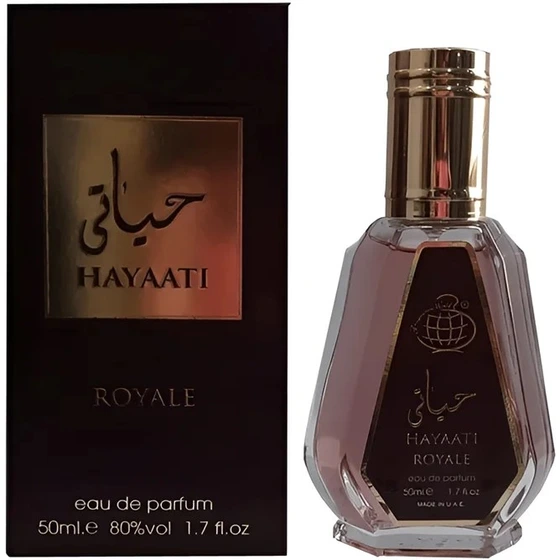 ادکلن ۵۰میل فرگرانس حیاتی قهوه ایی