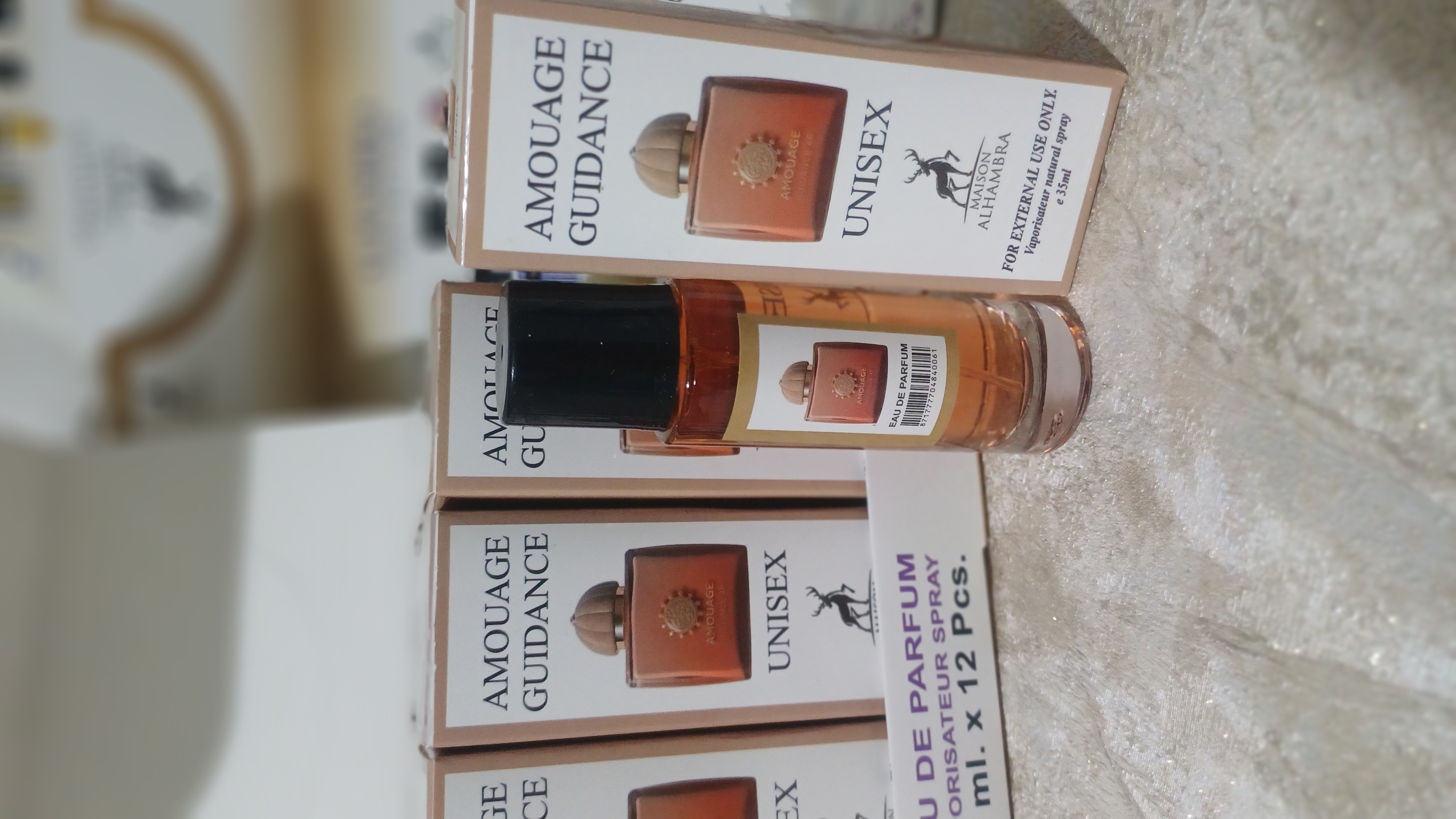 ادکلن ۳۵میل الحمبرا آمواج گایدنس۴۶